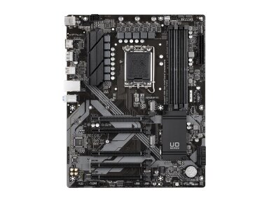 Mainboard|GIGABYTE|Intel B760 Express|LGA1700|ATX|Memory DDR4|Memory slots 4|4xPCI-Express 3.0 1x|1xPCI-Express 4.0 16x|2xM.2|1xHDMI|1xDisplayPort|4xUSB 2.0|1xUSB 3.2|1xUSB-C|1xPS/2|1xRJ45|3xAudio port|B760DS3HDDR4