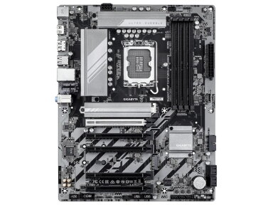 Mainboard|GIGABYTE|Intel B860 Express|LGA1851|ATX|Memory DDR5|Memory slots 4|4xPCI-Express 4.0 1x|1xPCI-Express 5.0 16x|2xM.2|1xHDMI|1xDisplayPort|4xUSB 2.0|1xUSB-C|1xPS/2|1xRJ45|3xAudio port|B860DS3H