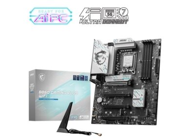 Mainboard|MSI|Intel B860 Express|LGA1851|Memory DDR5|Memory slots 4|B860GAMINGPLUSWIFI