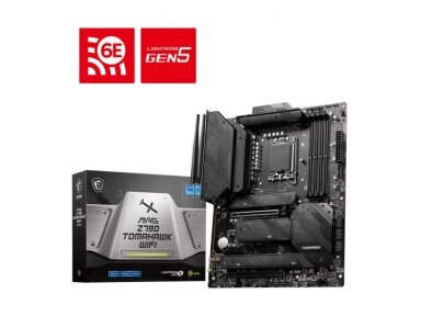Mainboard|MSI|Intel Z790|LGA1700|ATX|Memory DDR5|Memory slots 4|1xPCI-Express 3.0 1x|2xPCI-Express 5.0 16x|4xM.2|1xHDMI|1xDisplayPort|8xUSB 3.2|2xUSB-C|1xOptical S/PDIF|1xRJ45|5xAudio port|MAGZ790TOMAHAWKWIFI