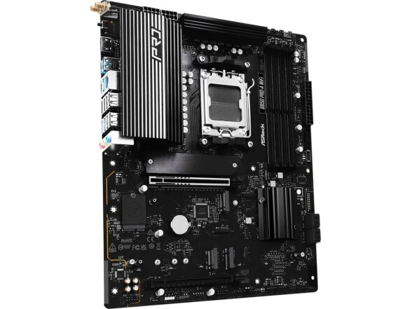 Mainboard|ASROCK|AMD B850|SAM5|ATX|Memory DDR5|Memory slots 4|1xPCI-Express 4.0 16x|1xPCI-Express 5.0 16x|1xM.2|1xHDMI|1xAudio-In|1xAudio-Out|1xMicrophone|6xUSB 2.0|4xUSB 3.2|1xUSB-C|1xRJ45|B850PRO-AWIFI 3 Mainboard|ASROCK|AMD B850|SAM5|ATX|Memory DDR5|Memory slots 4|1xPCI-Express 4.0 16x|1xPCI-Express 5.0 16x|1xM.2|1xHDMI|1xAudio-In|1xAudio-Out|1xMicrophone|6xUSB 2.0|4xUSB 3.2|1xUSB-C|1xRJ45|B850PRO-AWIFI 3