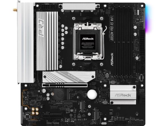 Mainboard|ASROCK|AMD B850|SAM5|Micro-ATX|Memory DDR5|Memory slots 4|1xPCI-Express 4.0 4x |1xPCI-Express 5.0 16x|1xM.2|1xHDMI|1xDisplayPort|1xAudio-In|1xAudio-Out|1xMicrophone|4xUSB 2.0|3xUSB 3.2|1xUSB-C|1xRJ45|B850MPRORSWIFI 1 Mainboard|ASROCK|AMD B850|SAM5|Micro-ATX|Memory DDR5|Memory slots 4|1xPCI-Express 4.0 4x |1xPCI-Express 5.0 16x|1xM.2|1xHDMI|1xDisplayPort|1xAudio-In|1xAudio-Out|1xMicrophone|4xUSB 2.0|3xUSB 3.2|1xUSB-C|1xRJ45|B850MPRORSWIFI 1