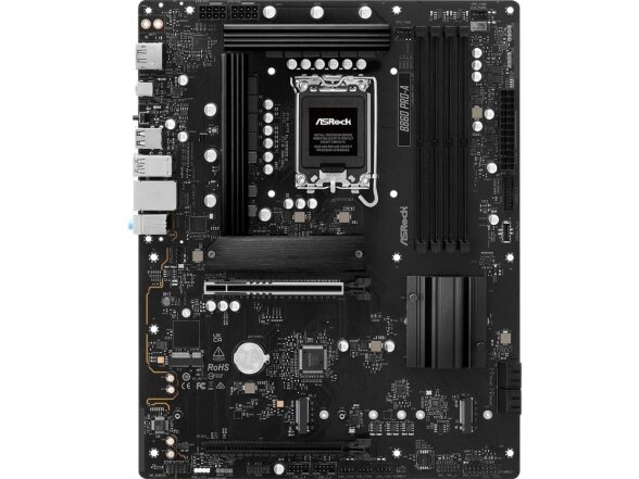 Mainboard|ASROCK|Intel B860 Express|LGA1851|ATX|Memory DDR5|Memory slots 4|1xHDMI|1xDisplayPort|1xAudio-In|1xAudio-Out|1xMicrophone|2xUSB 2.0|6xUSB 3.2|1xUSB-C|1xRJ45|B860PRO-A 1 Mainboard|ASROCK|Intel B860 Express|LGA1851|ATX|Memory DDR5|Memory slots 4|1xHDMI|1xDisplayPort|1xAudio-In|1xAudio-Out|1xMicrophone|2xUSB 2.0|6xUSB 3.2|1xUSB-C|1xRJ45|B860PRO-A 1