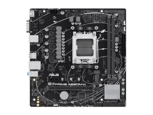 Mainboard|ASUS|AMD A620|Micro-ATX|Memory DDR5|Memory slots 2|1xPCI-Express 3.0 1x|1xPCI-Express 4.0 16x|1xM.2|1x15pin D-sub|1xHDMI|2xUSB 2.0|4xUSB 3.2|1xPS/2|1xRJ45|3xAudio port|PRIMEA620M-K 1 Mainboard|ASUS|AMD A620|Micro-ATX|Memory DDR5|Memory slots 2|1xPCI-Express 3.0 1x|1xPCI-Express 4.0 16x|1xM.2|1x15pin D-sub|1xHDMI|2xUSB 2.0|4xUSB 3.2|1xPS/2|1xRJ45|3xAudio port|PRIMEA620M-K 1
