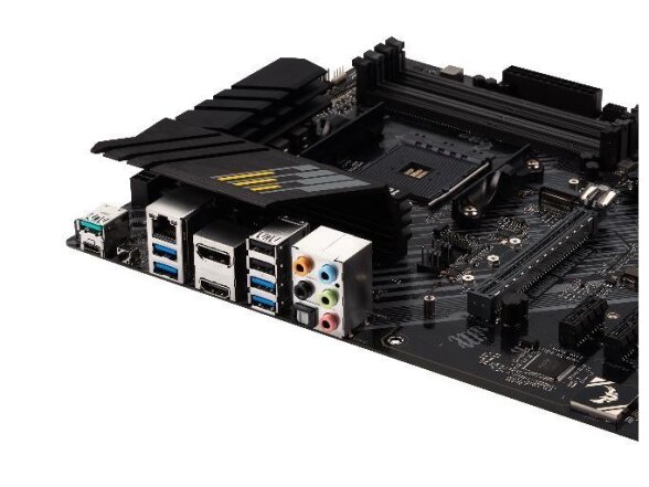 Mainboard|ASUS|AMD B550|SAM4|ATX|3xPCI-Express 3.0 1x|1xPCI-Express 3.0 16x|2xM.2|1xPCI-Express 4.0 16x|Memory DDR4|Memory slots 4|1xHDMI|1xDisplayPort|1xUSB type C|5xUSB 3.2|1xOptical S/PDIF|1xRJ45|5xAudio port|TUFGAMINGB550-PLUS 4