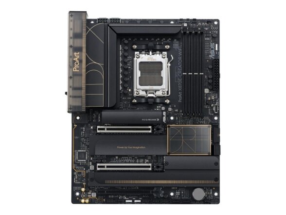 Mainboard|ASUS|AMD X870E|SAM5|ATX|Memory DDR5|Memory slots 4|3xPCI-Express 4.0 16x|2xPCI-Express 5.0 16x|4xM.2|1xHDMI|1xDisplayPort|1xUSB 2.0|7xUSB 3.2|3xUSB-C|1xRJ45|3xAudio port|PROARTX870E-CREATORWIFI 1 Mainboard|ASUS|AMD X870E|SAM5|ATX|Memory DDR5|Memory slots 4|3xPCI-Express 4.0 16x|2xPCI-Express 5.0 16x|4xM.2|1xHDMI|1xDisplayPort|1xUSB 2.0|7xUSB 3.2|3xUSB-C|1xRJ45|3xAudio port|PROARTX870E-CREATORWIFI 1