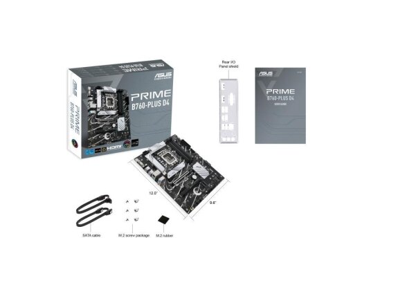 Mainboard|ASUS|Intel B760 Express|LGA1700|ATX|Memory DDR4|Memory slots 4|2xPCI-Express 3.0 1x|1xPCI-Express 4.0 16x|1xPCI-Express 5.0 16x|3xM.2|1x15pin D-sub|1xHDMI|1xDisplayPort|2xUSB 2.0|3xUSB 3.2|1xUSB-C|1xRJ45|3xAudio port|PRIMEB760-PLUSD4 5