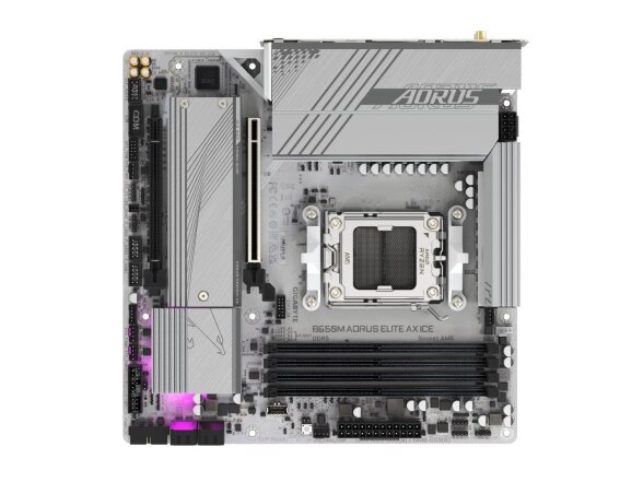 Mainboard|GIGABYTE|AMD B650|SAM5|Micro-ATX|Memory DDR5|Memory slots 4|1xPCI-Express 4.0 4x |1xPCI-Express 4.0 16x|2xM.2|1xHDMI|1xDisplayPort|4xUSB 2.0|7xUSB 3.2|1xUSB-C|1xOptical S/PDIF|1xRJ45|2xAudio port|B650MAELITEAXICE1.1 4 Mainboard|GIGABYTE|AMD B650|SAM5|Micro-ATX|Memory DDR5|Memory slots 4|1xPCI-Express 4.0 4x |1xPCI-Express 4.0 16x|2xM.2|1xHDMI|1xDisplayPort|4xUSB 2.0|7xUSB 3.2|1xUSB-C|1xOptical S/PDIF|1xRJ45|2xAudio port|B650MAELITEAXICE1.1 4