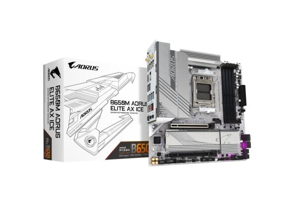 Mainboard|GIGABYTE|AMD B650|SAM5|Micro-ATX|Memory DDR5|Memory slots 4|1xPCI-Express 4.0 4x	|1xPCI-Express 4.0 16x|2xM.2|1xHDMI|1xDisplayPort|4xUSB 2.0|7xUSB 3.2|1xUSB-C|1xOptical S/PDIF|1xRJ45|2xAudio port|B650MAELITEAXICE1.1
