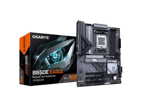 Mainboard|GIGABYTE|AMD B650|Socket AM5|ATX|RAM DDR5-SDRAM|4xSlots|3xNumber of M.2 (M) slots|B650EEAGLE Mainboard|GIGABYTE|AMD B650|Socket AM5|ATX|RAM DDR5-SDRAM|4xSlots|3xNumber of M.2 (M) slots|B650EEAGLE