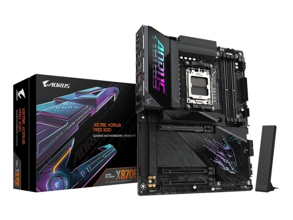 Mainboard|GIGABYTE|AMD X870E|Socket AM5|ATX|RAM DDR5-SDRAM|4xSlots|Wi-Fi Yes|Bluetooth Yes|4xNumber of M.2 (M) slots|X870EAPROX