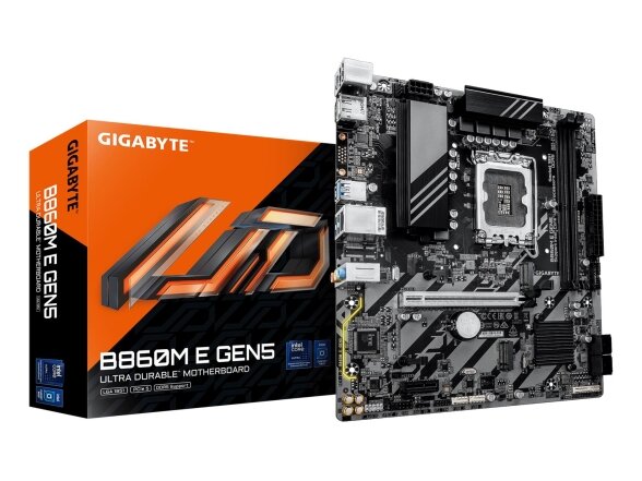 Mainboard|GIGABYTE|Intel B860|LGA 1851 (Socket V1)|micro ATX|RAM DDR5-SDRAM|2xSlots|2xNumber of M.2 (M) slots|B860MEGEN5