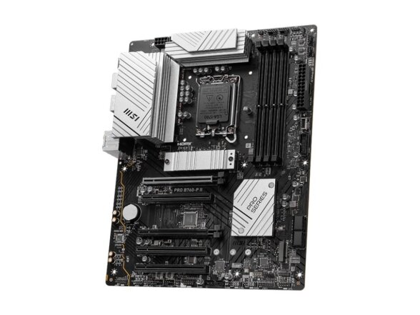 Mainboard|MSI|Intel B760 Express|LGA1700|Memory DDR5|Memory slots 4|5xPCI-Express 5.0 16x|2xM.2|1xHDMI|1xDisplayPort|2xUSB 2.0|2xUSB 3.2|1xUSB-C|1xOptical S/PDIF|1xRJ45|5xAudio port|PROB760-PII 1