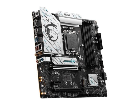 Mainboard|MSI|Intel B760 Express|LGA1700|Micro-ATX|Memory DDR5|Memory slots 4|1xPCI-Express 3.0 1x|1xPCI-Express 4.0 4x |1xPCI-Express 4.0 16x|2xM.2|2xHDMI|2xDisplayPort|2xUSB 2.0|4xUSB 3.2|1xPS/2|1xRJ45|3xAudio port|B760MGAMINGPLUSWIFI 3 Mainboard|MSI|Intel B760 Express|LGA1700|Micro-ATX|Memory DDR5|Memory slots 4|1xPCI-Express 3.0 1x|1xPCI-Express 4.0 4x |1xPCI-Express 4.0 16x|2xM.2|2xHDMI|2xDisplayPort|2xUSB 2.0|4xUSB 3.2|1xPS/2|1xRJ45|3xAudio port|B760MGAMINGPLUSWIFI 3