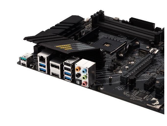 Mainboard|ASUS|AMD B550|SAM4|ATX|3xPCI-Express 3.0 1x|1xPCI-Express 3.0 16x|2xM.2|1xPCI-Express 4.0 16x|Memory DDR4|Memory slots 4|1xHDMI|1xDisplayPort|1xUSB type C|5xUSB 3.2|1xOptical S/PDIF|1xRJ45|5xAudio port|TUFGAMINGB550-PLUS 4 Mainboard|ASUS|AMD B550|SAM4|ATX|3xPCI-Express 3.0 1x|1xPCI-Express 3.0 16x|2xM.2|1xPCI-Express 4.0 16x|Memory DDR4|Memory slots 4|1xHDMI|1xDisplayPort|1xUSB type C|5xUSB 3.2|1xOptical S/PDIF|1xRJ45|5xAudio port|TUFGAMINGB550-PLUS 4