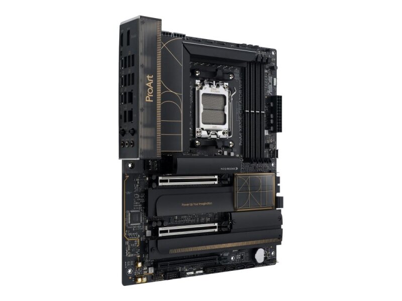 Mainboard|ASUS|AMD X870E|SAM5|ATX|Memory DDR5|Memory slots 4|3xPCI-Express 4.0 16x|2xPCI-Express 5.0 16x|4xM.2|1xHDMI|1xDisplayPort|1xUSB 2.0|7xUSB 3.2|3xUSB-C|1xRJ45|3xAudio port|PROARTX870E-CREATORWIFI 2
