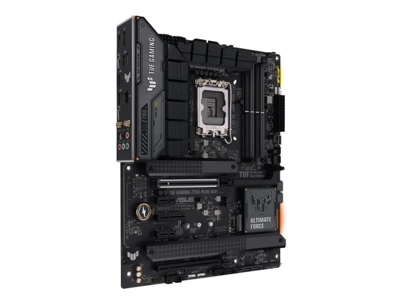 Mainboard|ASUS|Intel Z790|LGA1700|ATX|Memory DDR5|Memory slots 4|2xPCI-Express 3.0 1x|1xPCI-Express 4.0 4x |1xPCI-Express 4.0 16x|1xPCI-Express 5.0 16x|4xM.2|1xHDMI|1xDisplayPort|6xUSB 3.2|2xUSB-C|1xOptical S/PDIF|1xRJ45|5xAudio port|TUFGAMINGZ790-PLUSWIF 2 Mainboard|ASUS|Intel Z790|LGA1700|ATX|Memory DDR5|Memory slots 4|2xPCI-Express 3.0 1x|1xPCI-Express 4.0 4x |1xPCI-Express 4.0 16x|1xPCI-Express 5.0 16x|4xM.2|1xHDMI|1xDisplayPort|6xUSB 3.2|2xUSB-C|1xOptical S/PDIF|1xRJ45|5xAudio port|TUFGAMINGZ790-PLUSWIF 2