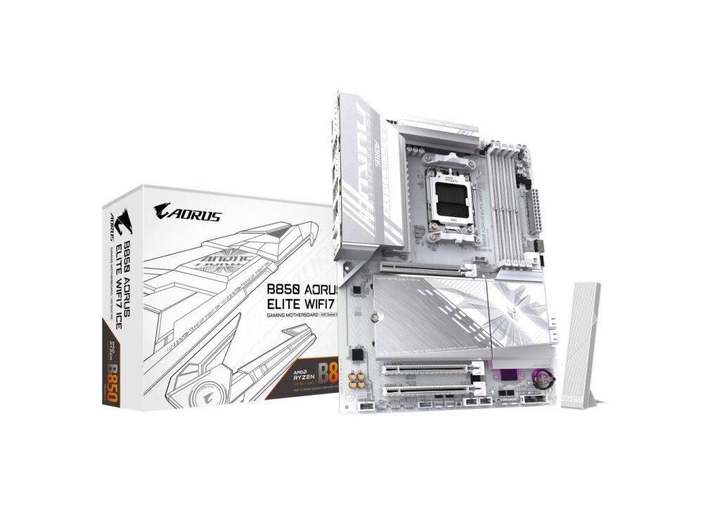 MB AMD B850 SAM5 ATX/B850 A ELITE WF7 ICE GIGABYTE