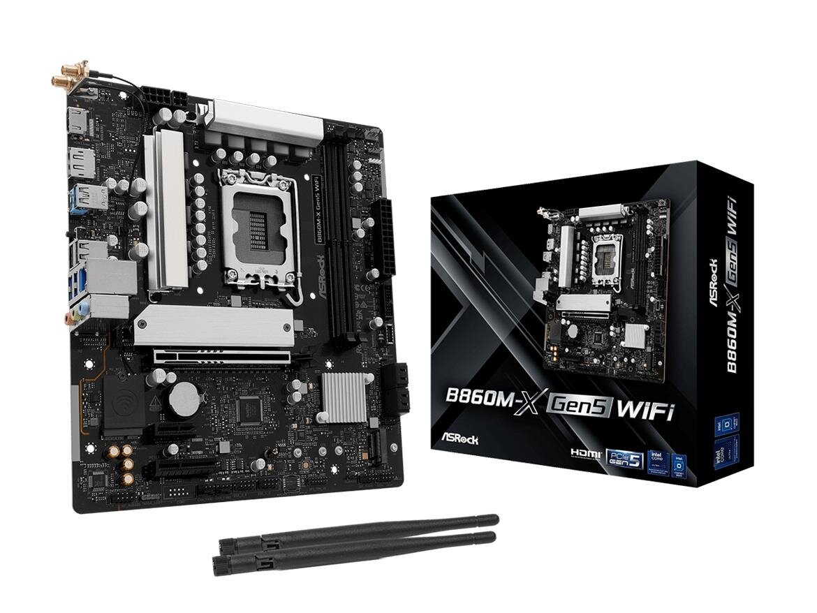 MB B860 S1851 MATX/B860M-X GEN5 WIFI ASROCK