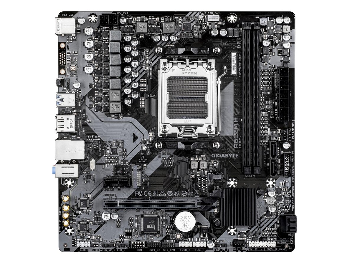 MB AMD A620 SAM5 MATX/A620M H 2.2 GIGABYTE 1
