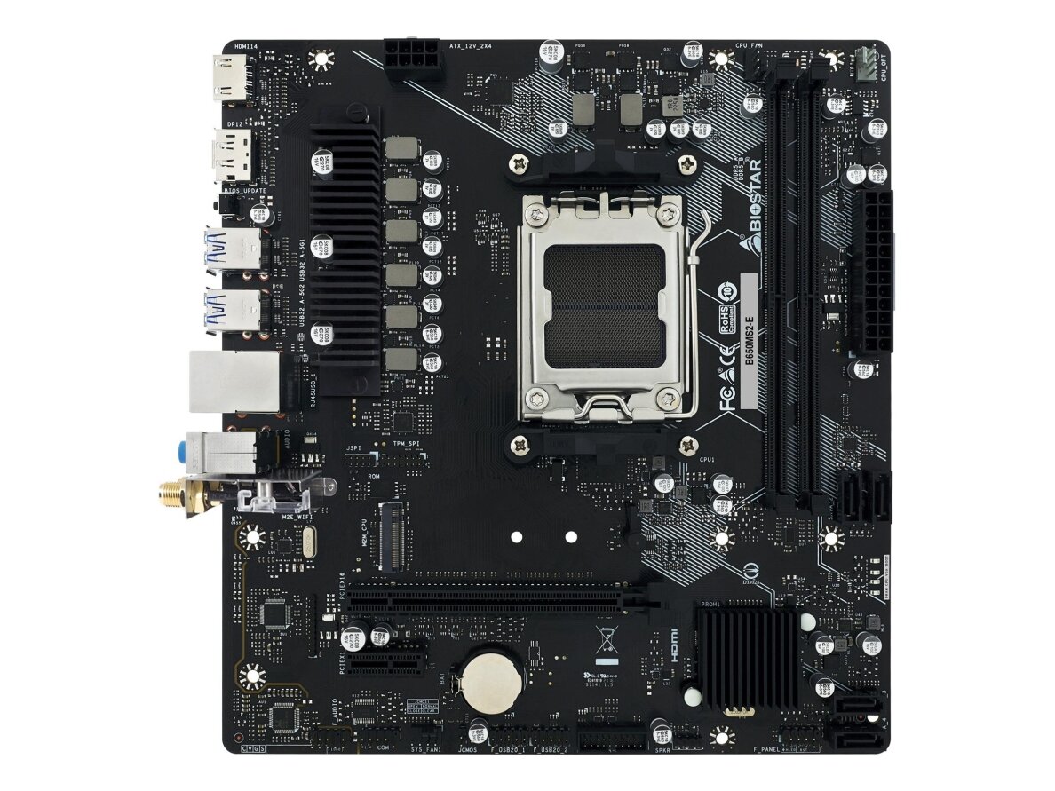 MB AMD A650 SAM5 MATX/B650MS2-E BIOSTAR