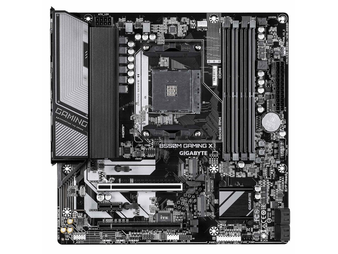 MB AMD B550 SAM4 MATX/B550M GAMING X 1.2 GIGABYTE 1
