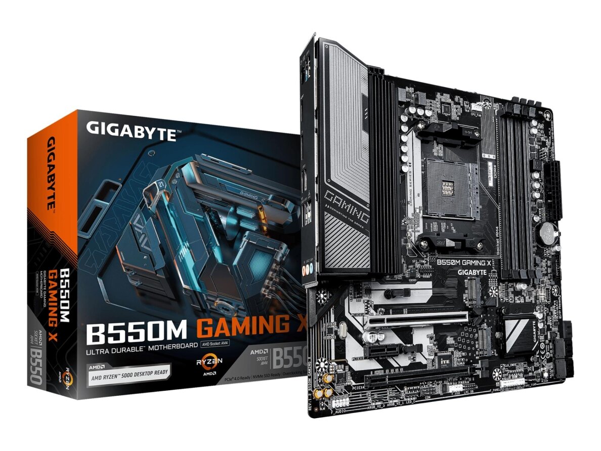 MB AMD B550 SAM4 MATX/B550M GAMING X 1.2 GIGABYTE MB AMD B550 SAM4 MATX/B550M GAMING X 1.2 GIGABYTE