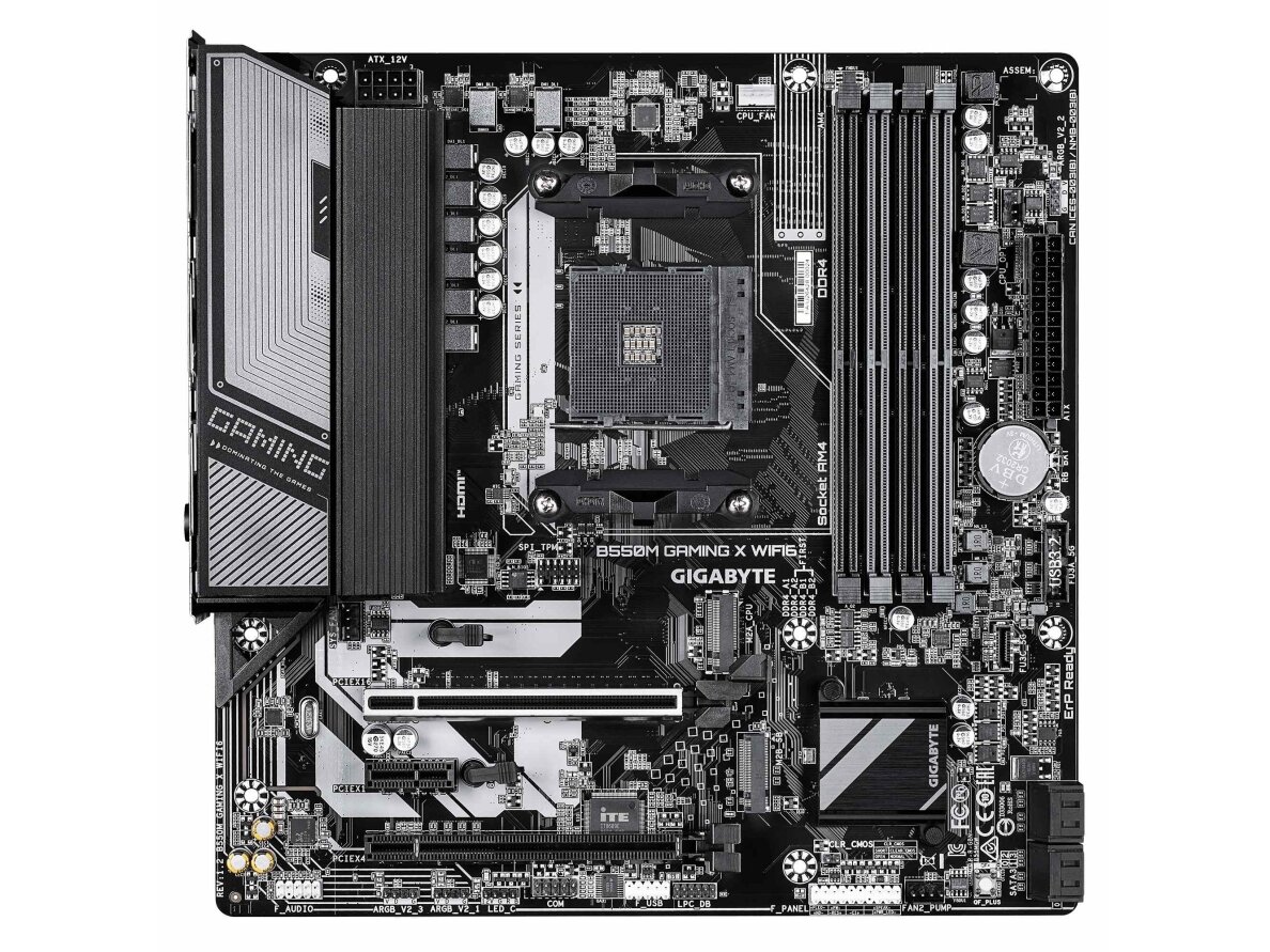 MB AMD B550 SAM4 MATX/B550M GAMING X WIFI6 GIGABYTE 1 MB AMD B550 SAM4 MATX/B550M GAMING X WIFI6 GIGABYTE 1