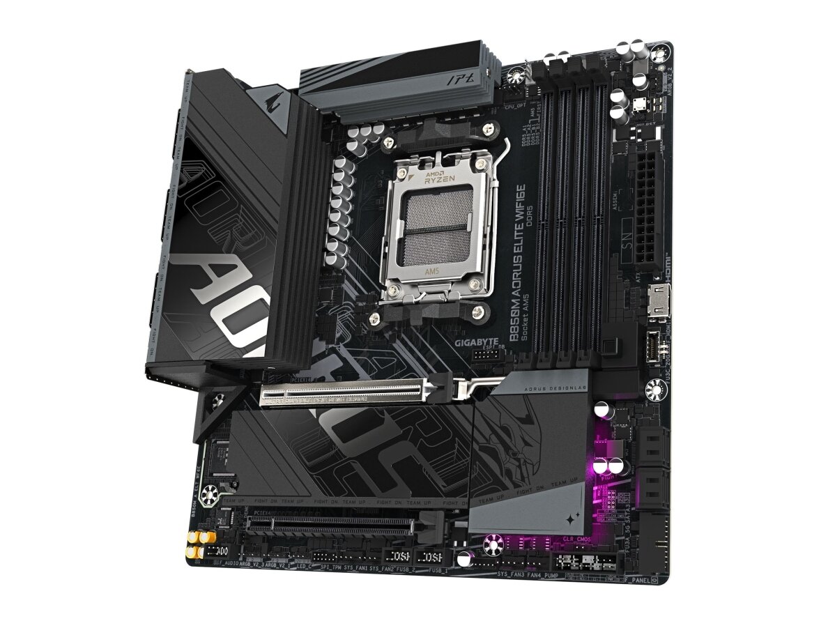 MB AMD B850 SAM5 MATX/B850M A ELT WF6E 1.1 GIGABYTE 2