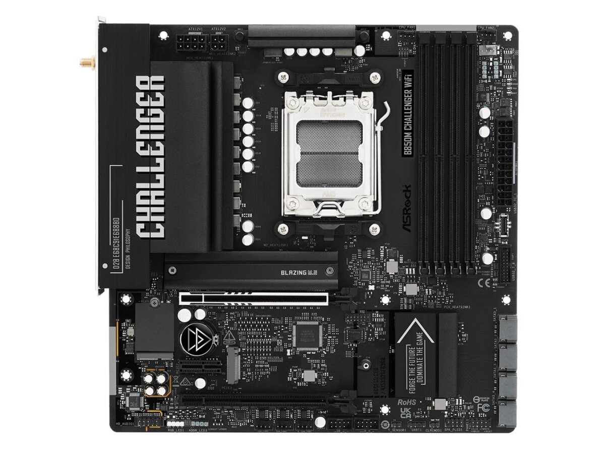 MB AMD B850 SAM5 MATX/B850M CHALLENGER ASROCK 2