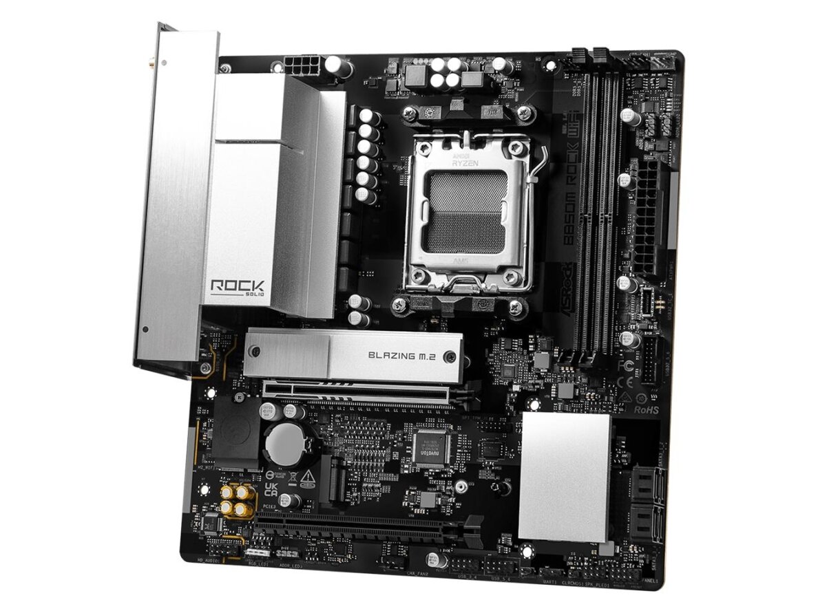 MB AMD B850 SAM5 MATX/B850M ROCK WIFI ASROCK 4 MB AMD B850 SAM5 MATX/B850M ROCK WIFI ASROCK 4