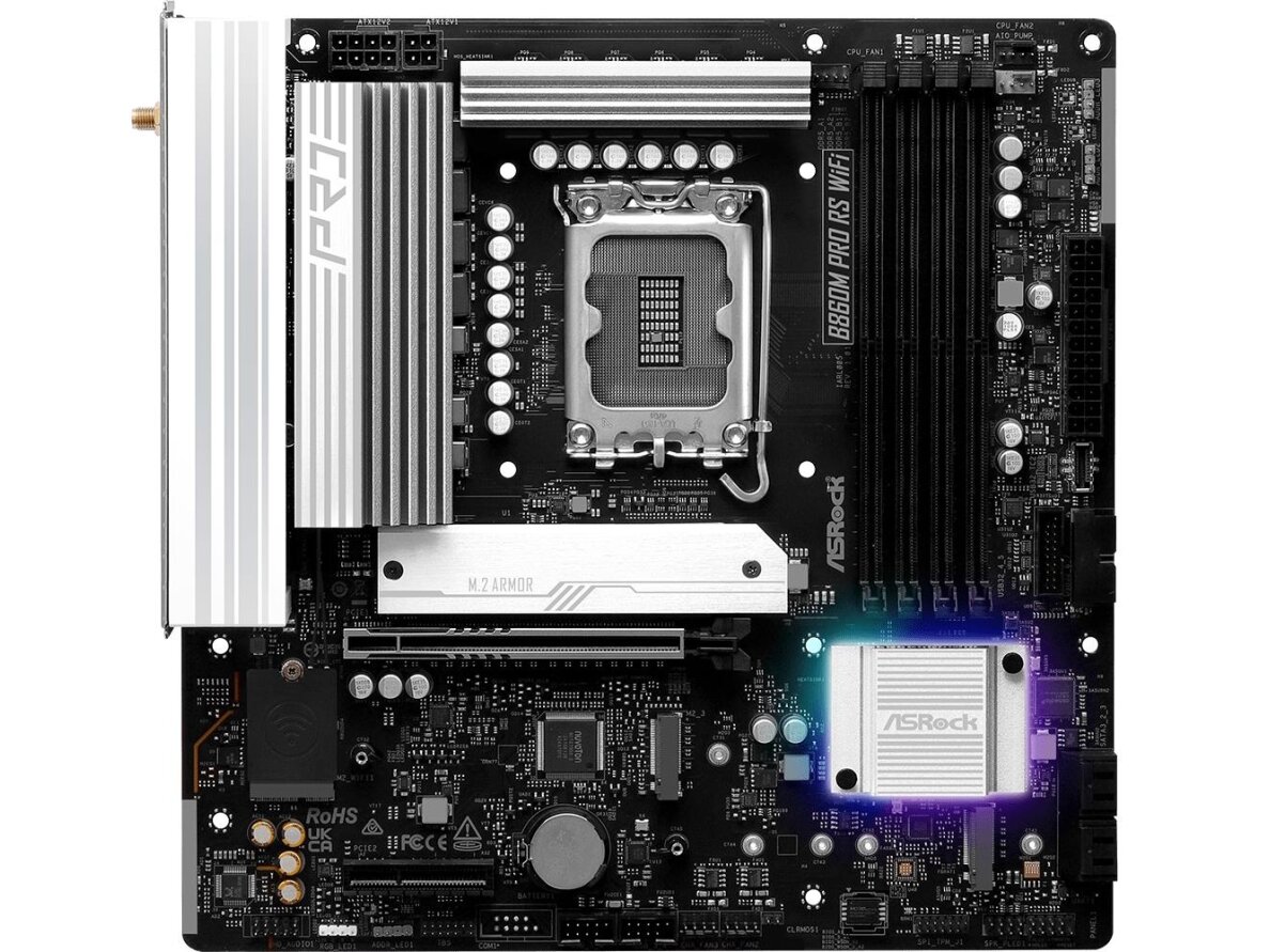 MB B860 S1851 MATX/B860M PRO RS WIFI ASROCK 2