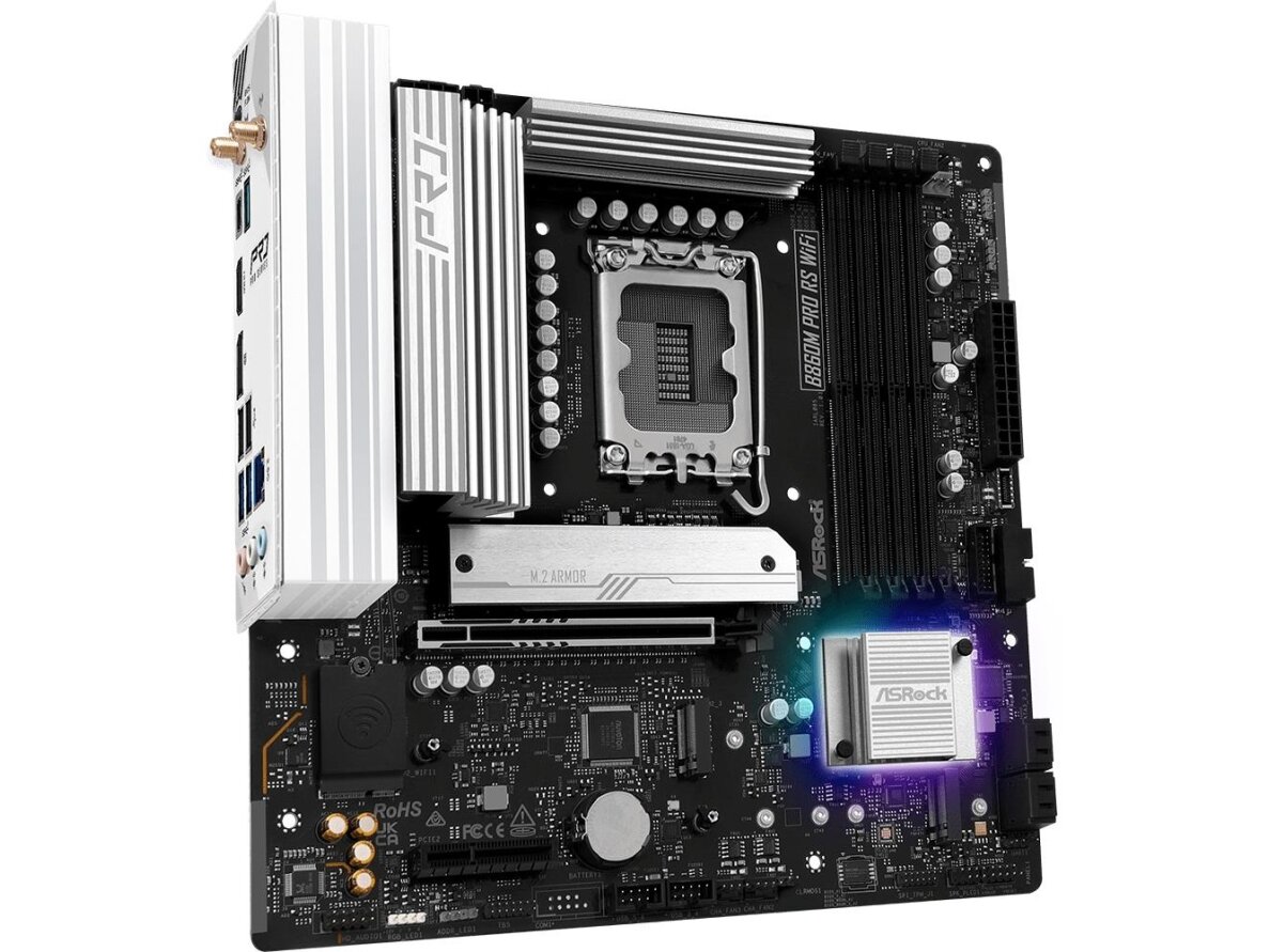 MB B860 S1851 MATX/B860M PRO RS WIFI ASROCK 3