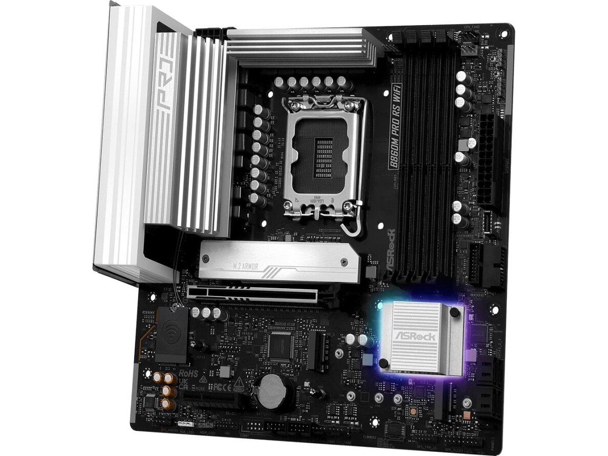 MB B860 S1851 MATX/B860M PRO RS WIFI ASROCK 4