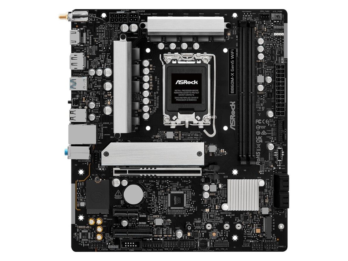 MB B860 S1851 MATX/B860M-X GEN5 WIFI ASROCK 1 MB B860 S1851 MATX/B860M-X GEN5 WIFI ASROCK 1
