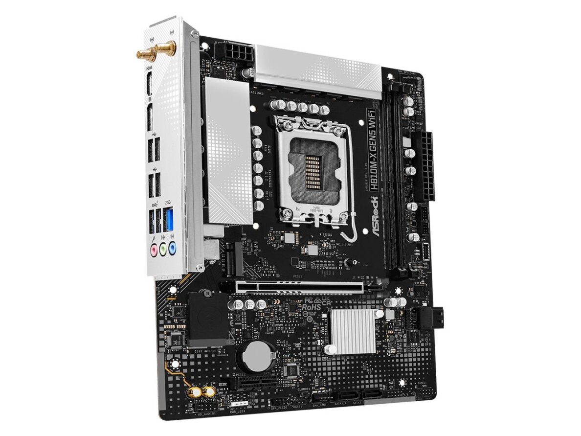 MB H810 S1851 MATX/H810M-X GEN5 ASROCK 2