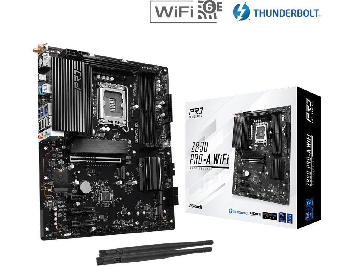 MB Z890 S1851 ATX/Z890 PRO-A WIFI ASROCK