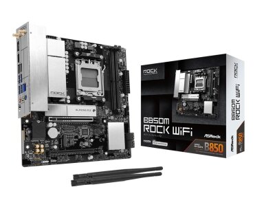 MB AMD B850 SAM5 MATX/B850M ROCK WIFI ASROCK