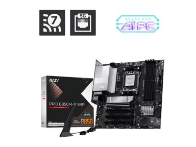 MB AMD B850 SAM5 MATX/PRO B850M-P WIFI MSI
