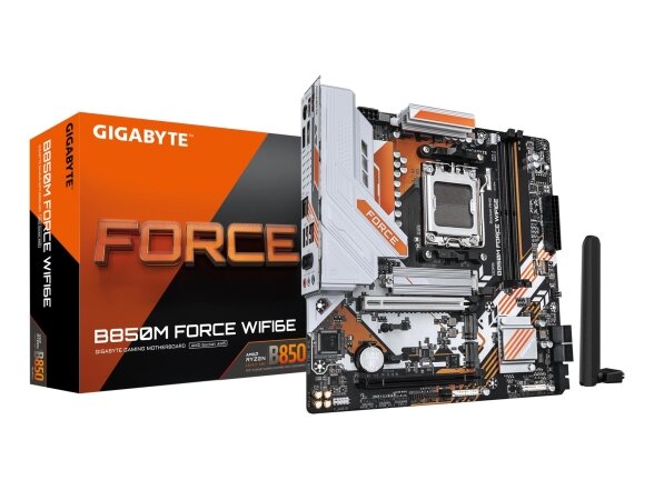 MB AMD B850 SAM5 MATX/B850M FORCE WF6E 1.2 GIGABYTE