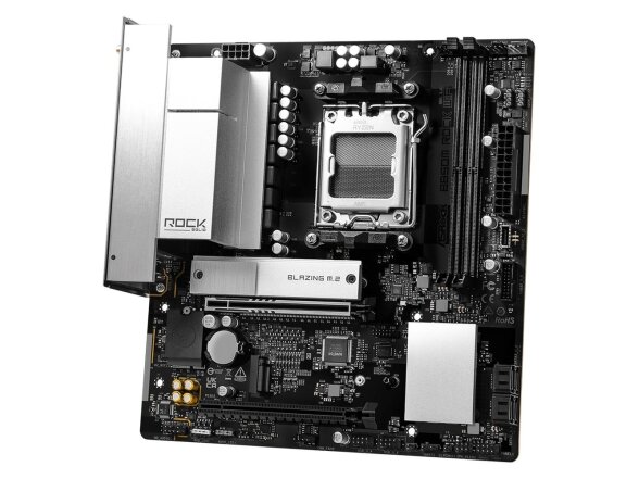MB AMD B850 SAM5 MATX/B850M ROCK WIFI ASROCK 4 MB AMD B850 SAM5 MATX/B850M ROCK WIFI ASROCK 4
