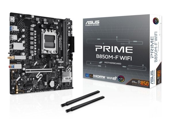 MB AMD B850 SAM5 MATX/PRIME B850M-F WIFI ASUS 6