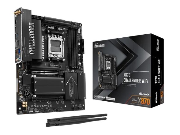 MB AMD X870 SAM5 ATX/X870 CHALLENGER WIFI ASROCK MB AMD X870 SAM5 ATX/X870 CHALLENGER WIFI ASROCK