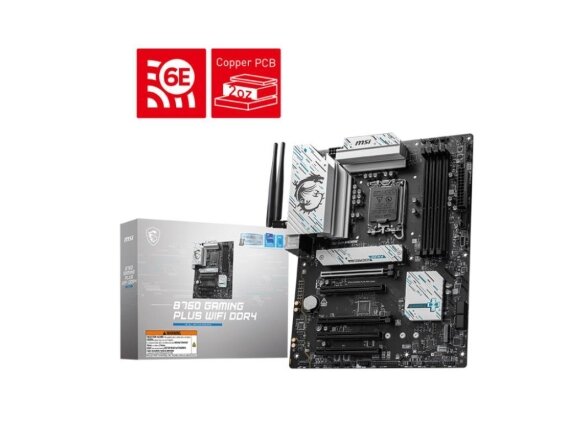 MB B760 S1700 ATX/B760 GAMING PLUS WIFI DDR4 MSI MB B760 S1700 ATX/B760 GAMING PLUS WIFI DDR4 MSI