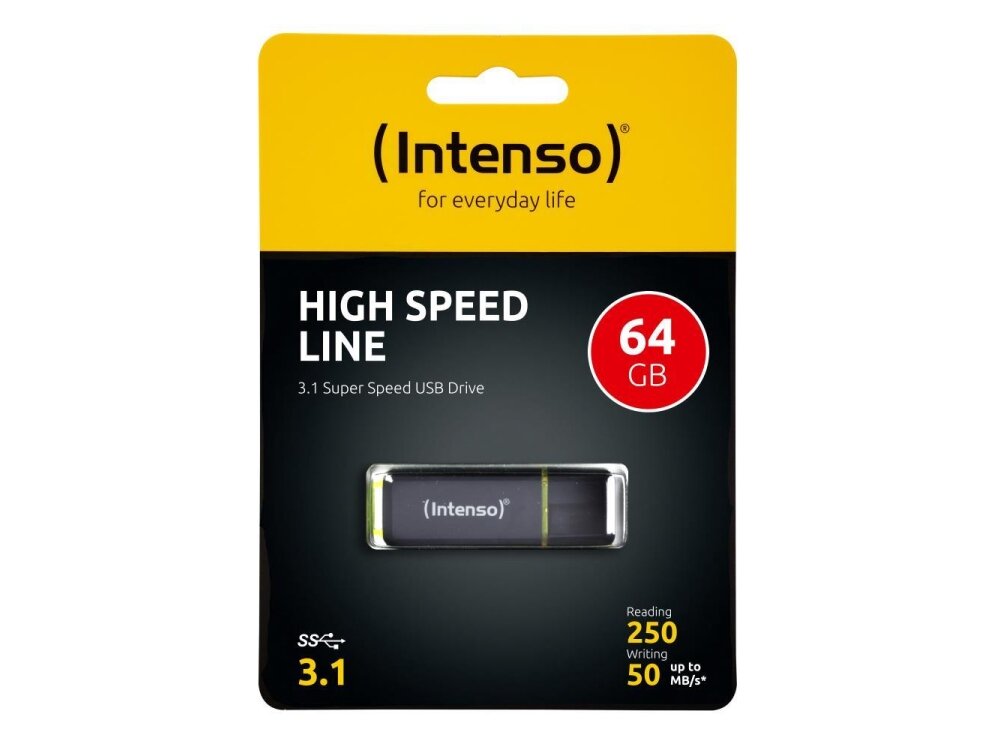 MEMORY DRIVE FLASH USB3.1 64GB/3537490 INTENSO 2 MEMORY DRIVE FLASH USB3.1 64GB/3537490 INTENSO 2