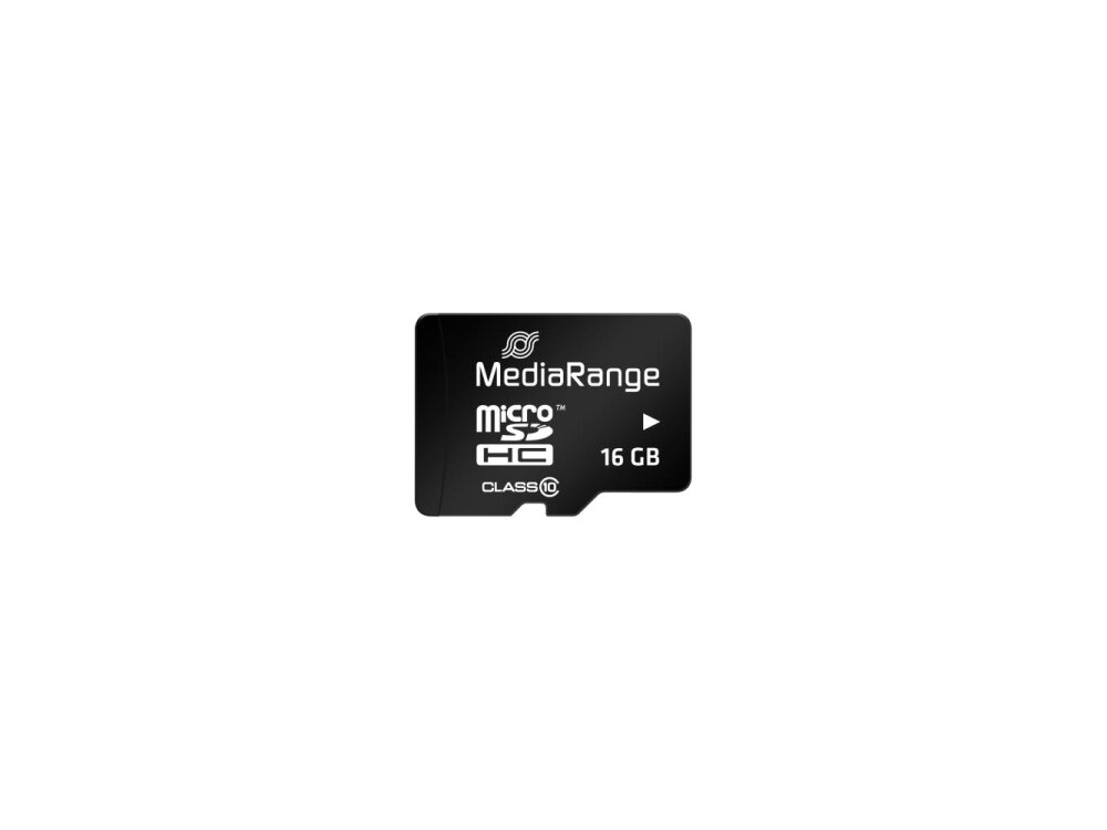 MEMORY MICRO SDHC 16GB C10/W/ADAPTER MR958 MEDIARANGE 1 MEMORY MICRO SDHC 16GB C10/W/ADAPTER MR958 MEDIARANGE 1