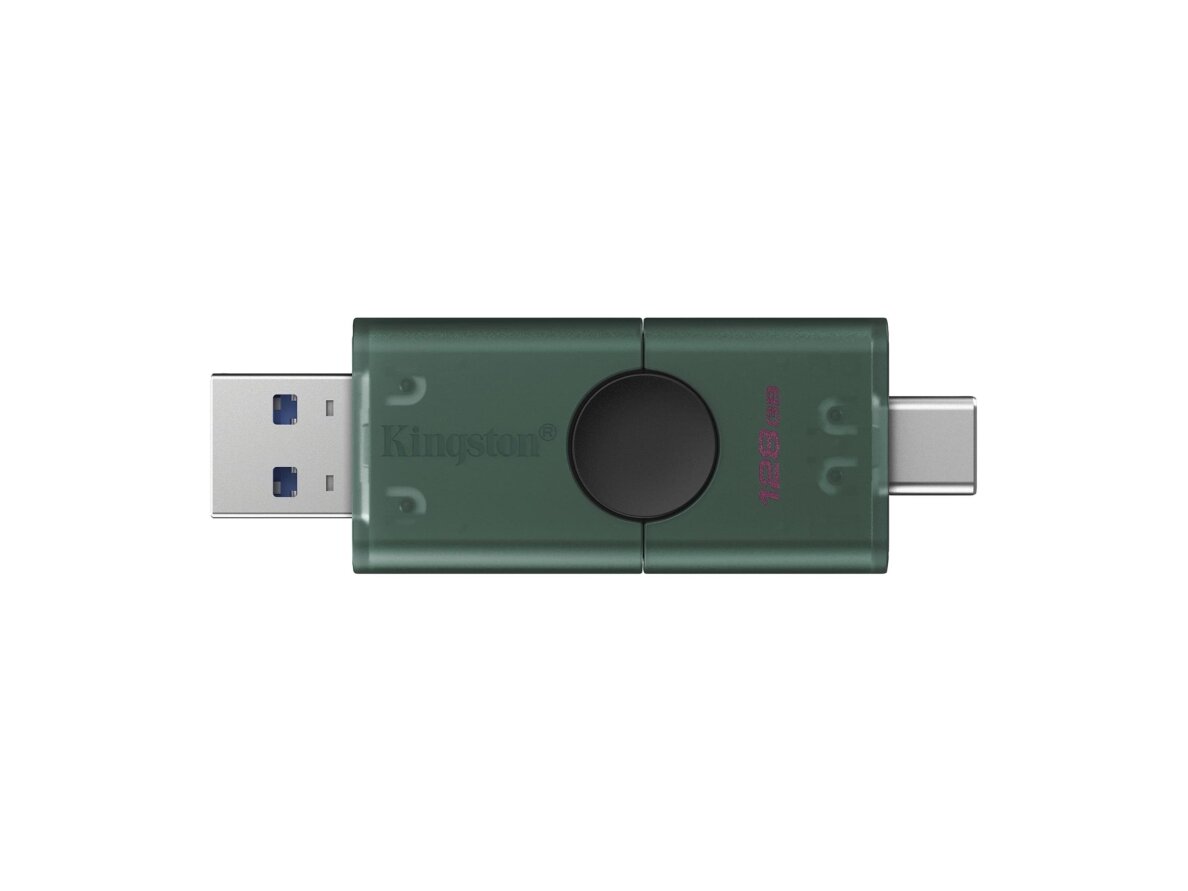 MEMORY DRIVE FLASH USB3.2/128G DUO DTDEG2/128GB KINGSTON 1
