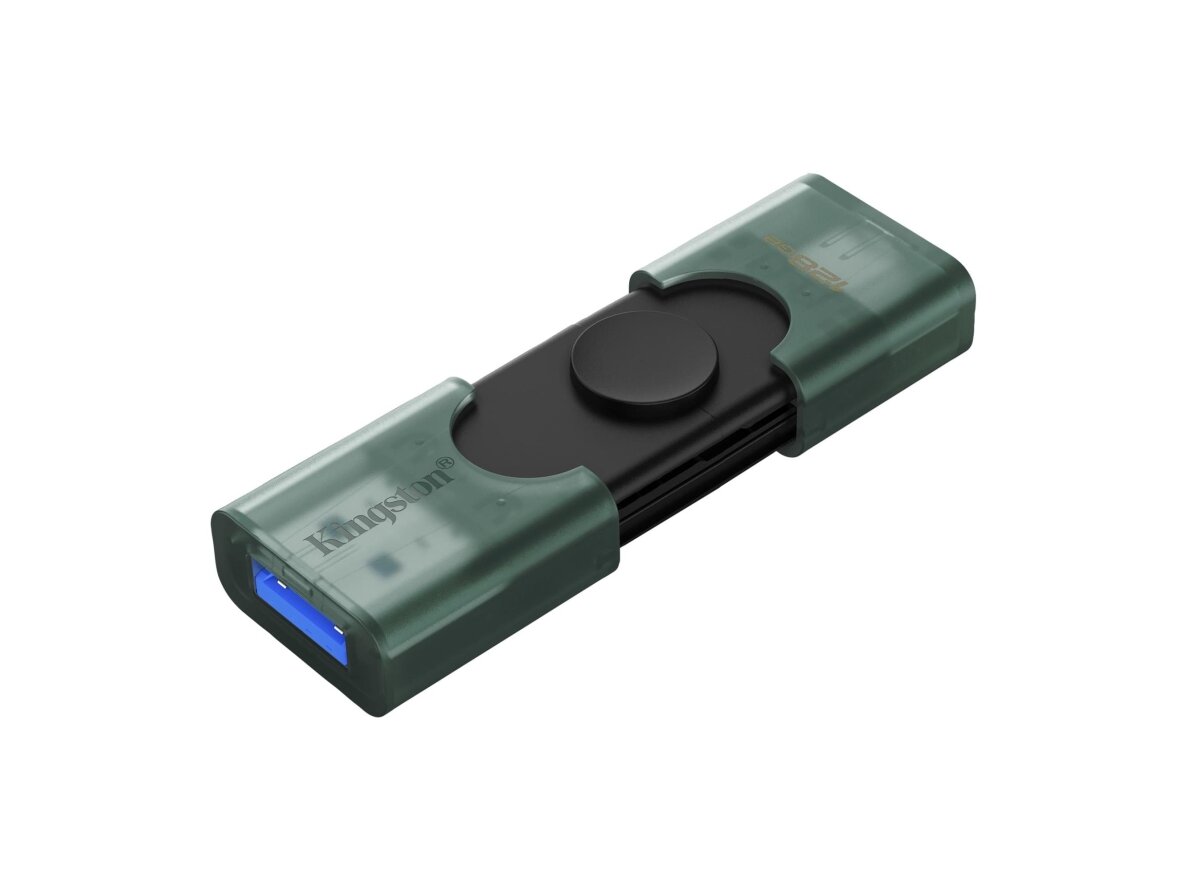 MEMORY DRIVE FLASH USB3.2/128G DUO DTDEG2/128GB KINGSTON 2