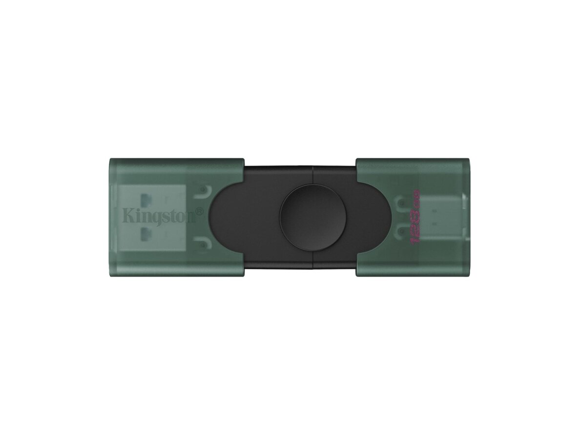 MEMORY DRIVE FLASH USB3.2/128G DUO DTDEG2/128GB KINGSTON