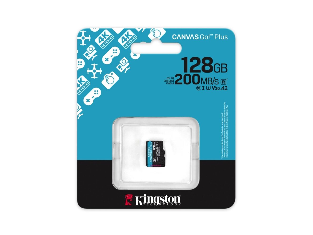 MEMORY MICRO SDXC 128GB UHS-I/SDCG4/128GBSP KINGSTON 2 MEMORY MICRO SDXC 128GB UHS-I/SDCG4/128GBSP KINGSTON 2